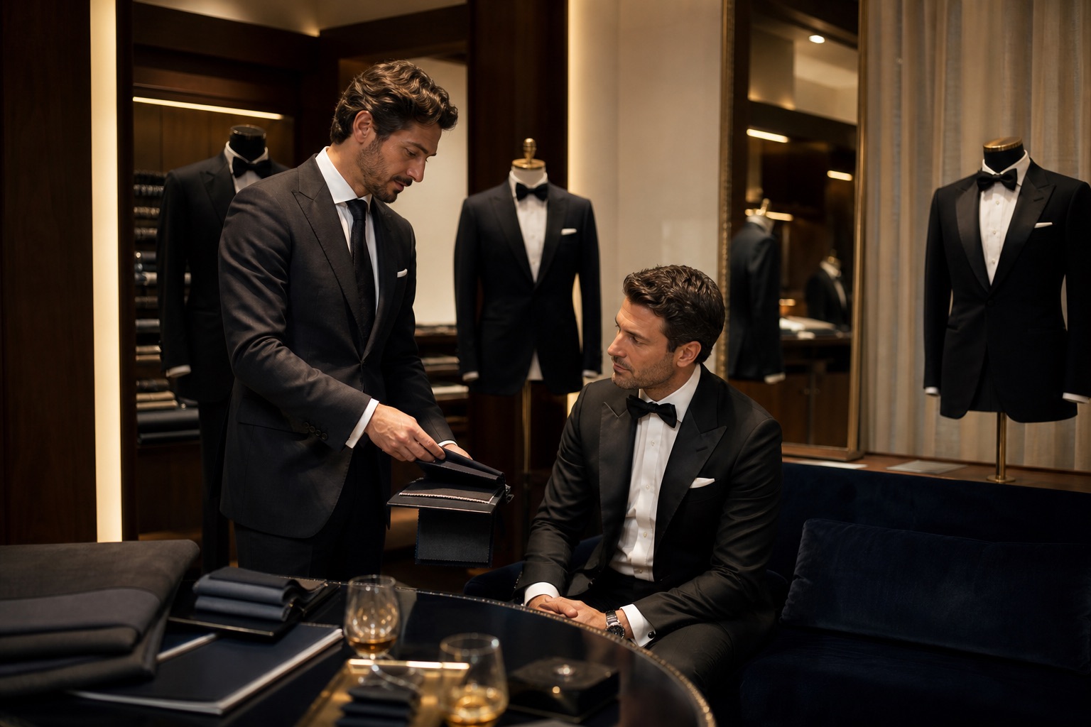 Noche sartorial italiana