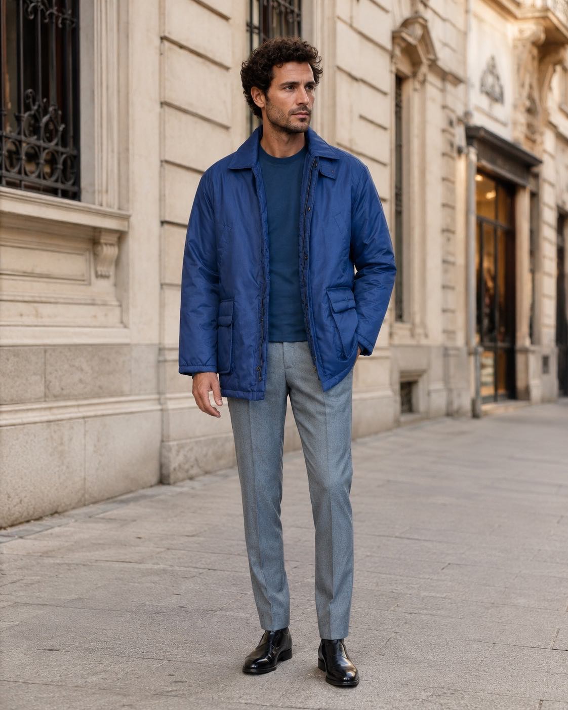 Chaqueta Tecno Cobalto