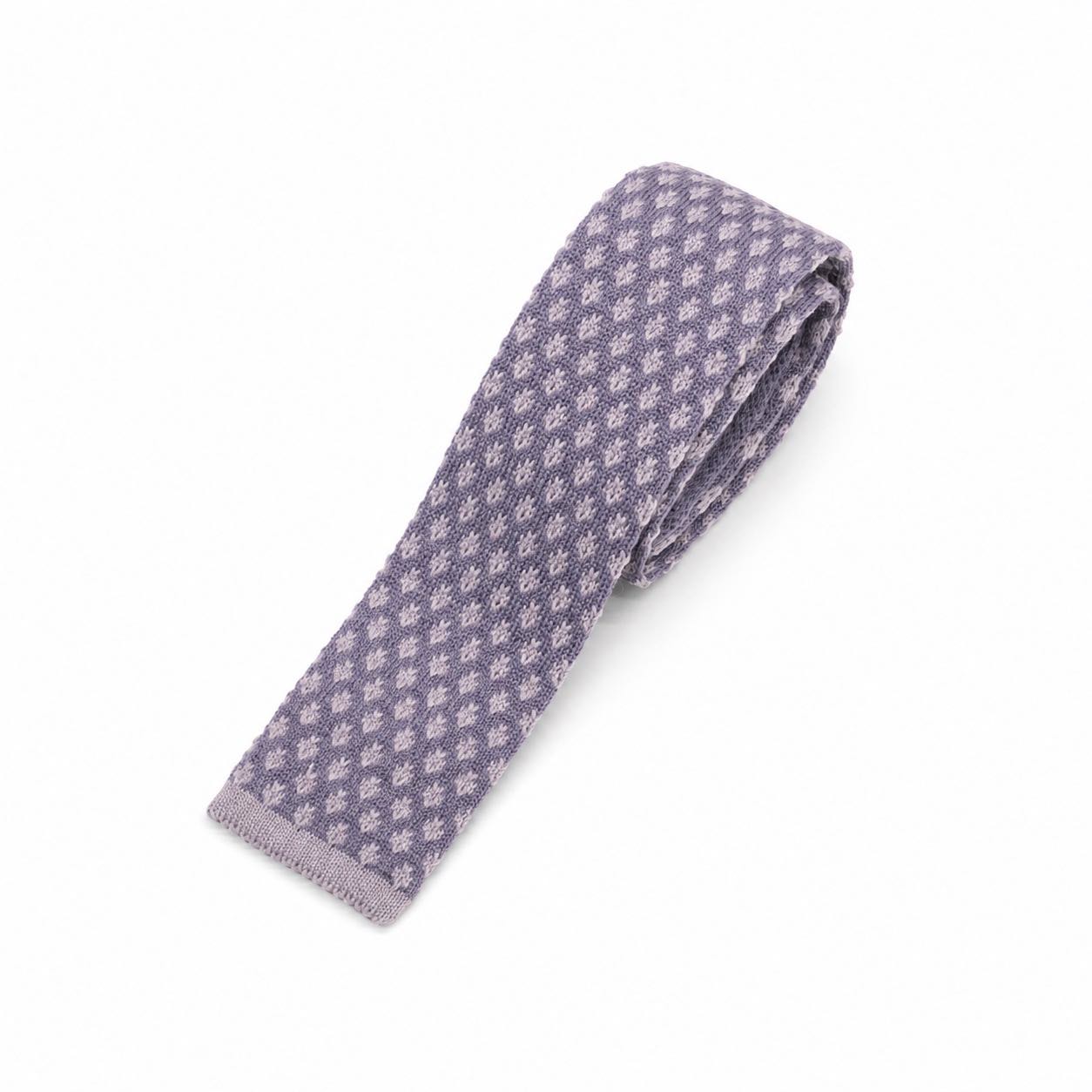 Corbata Sempione Lavanda Tejida
