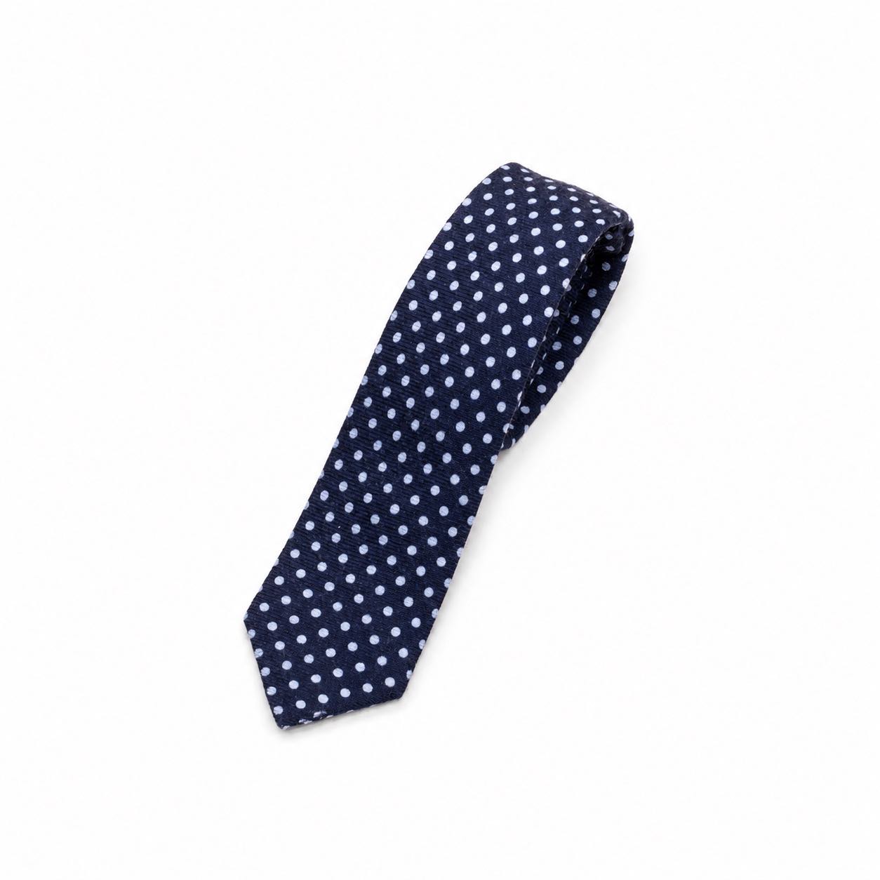 Corbata Sempione Azul Lunares