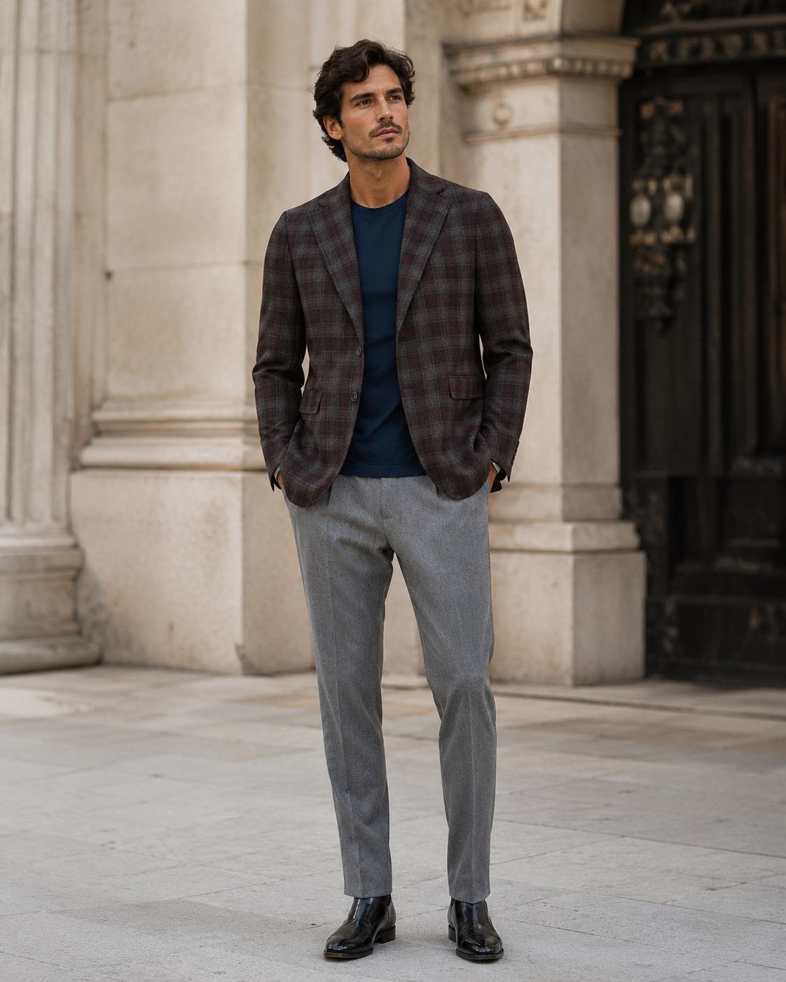 Blazer Navigli Cuadro