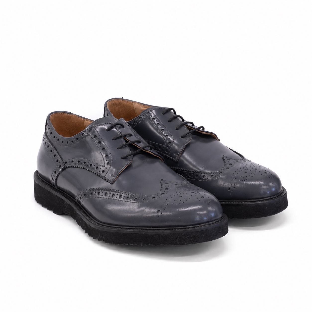 Derby Sempione Brogue Grafito