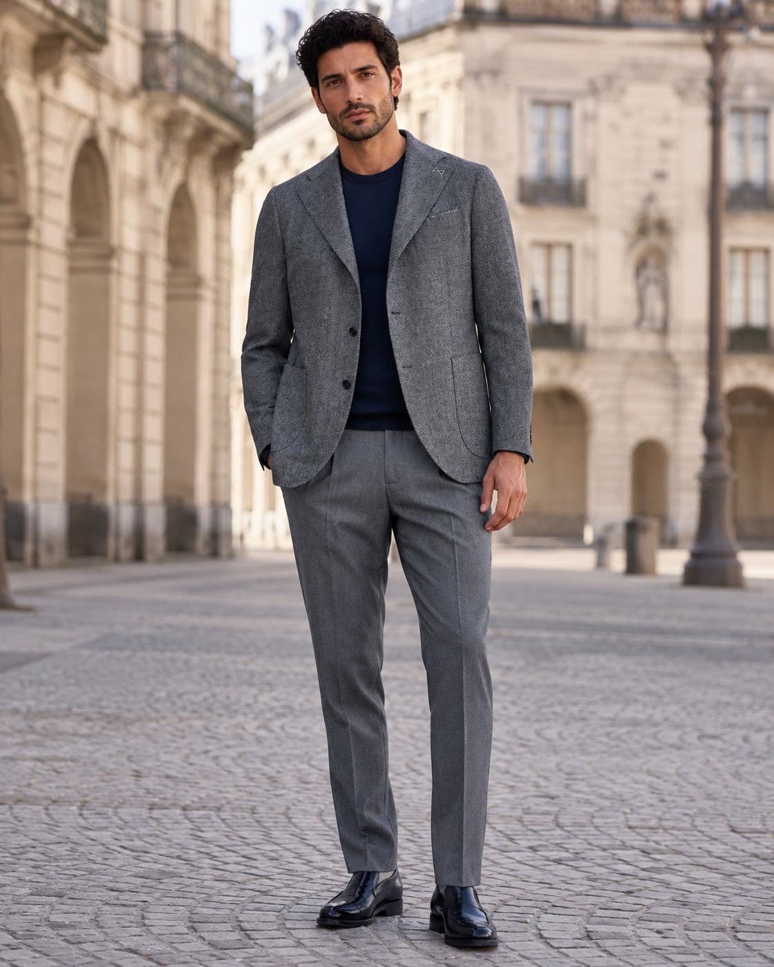 Blazer Porta Grigio