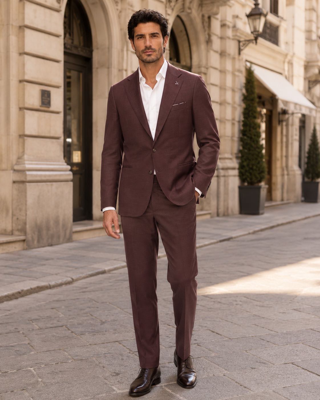 Traje Scala Vino Sastrería