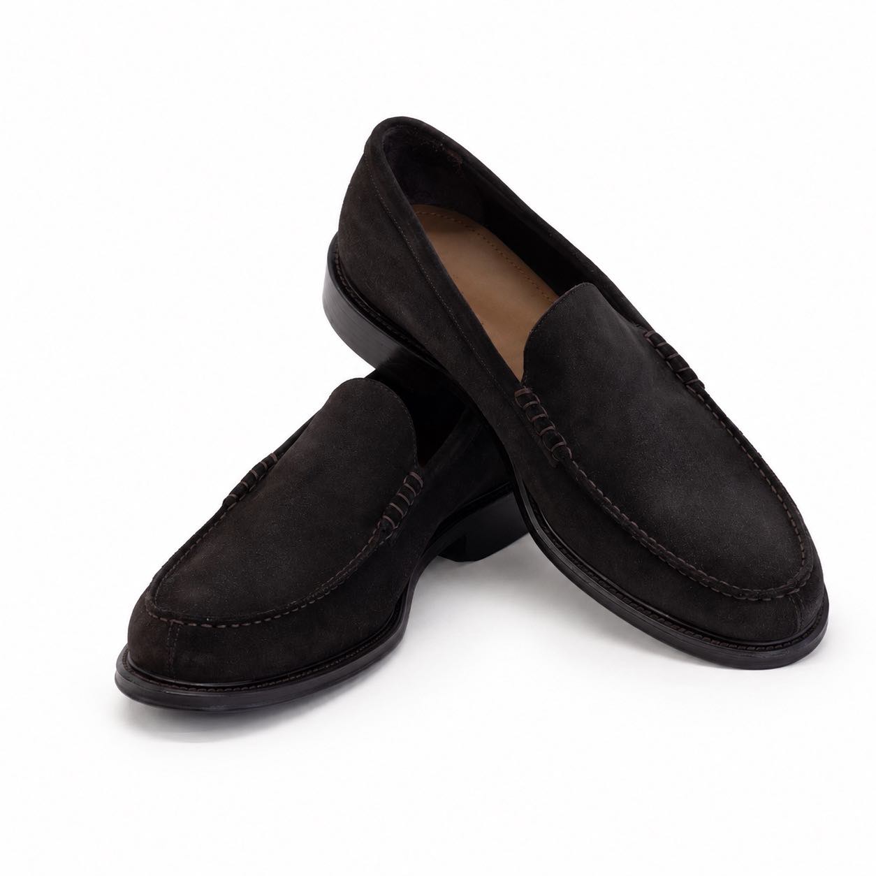 Mocasin Scala Gamuza Negro