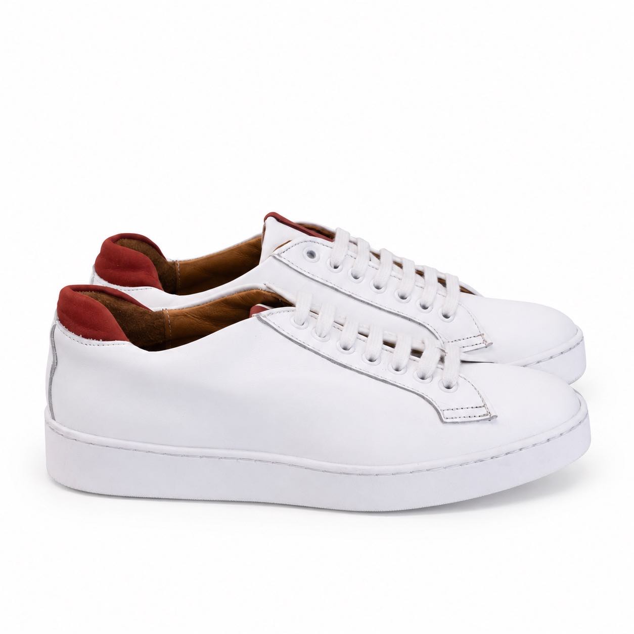 Sneaker Sempione Blanco Talon Rojo