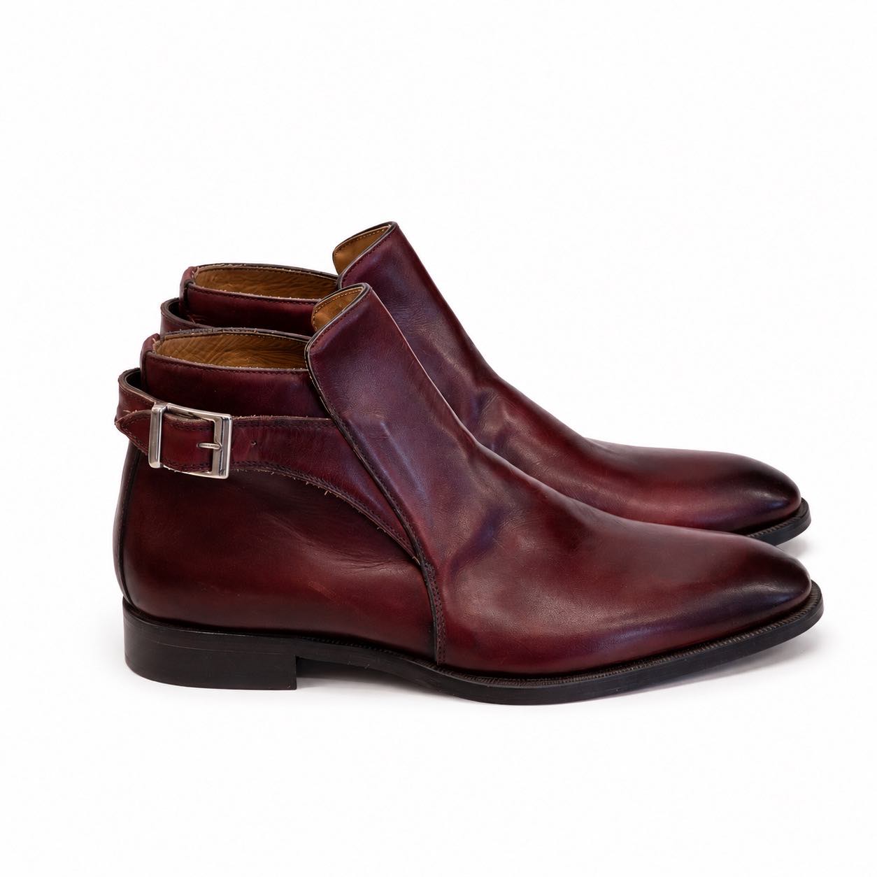 Botin Brera Hebilla Vino